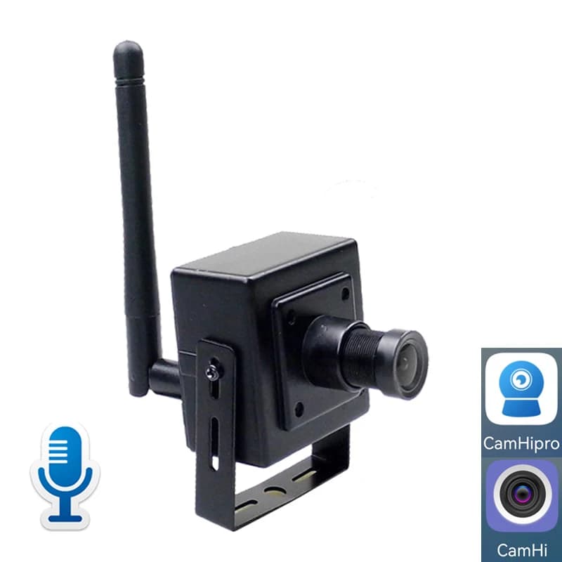 Mini telecamera IP 1080P HD telecamere audio wireless WIFI CCTV Smart Home Video Cam Wi-Fi Micro Card Onvif Camhi Camhipro