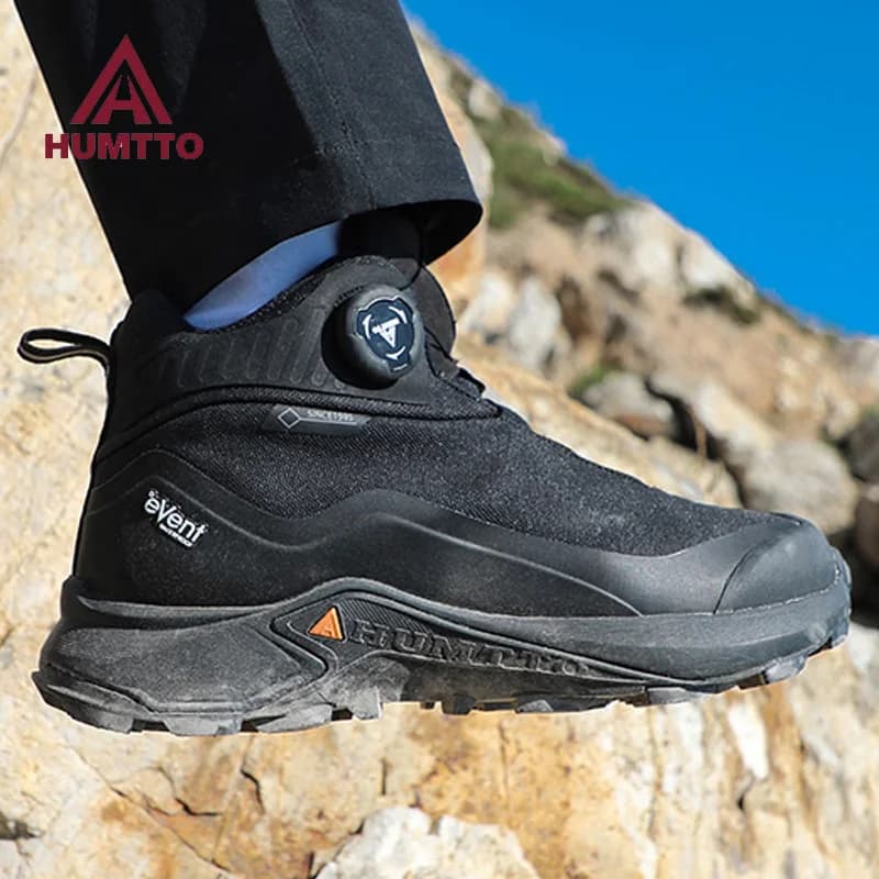 HUMTTO EVENT stivali da trekking impermeabili all'aperto da uomo stivali da caccia impermeabili scarpe da ginnastica tattiche del deserto scarpe da ginnastica da trekking da passeggio