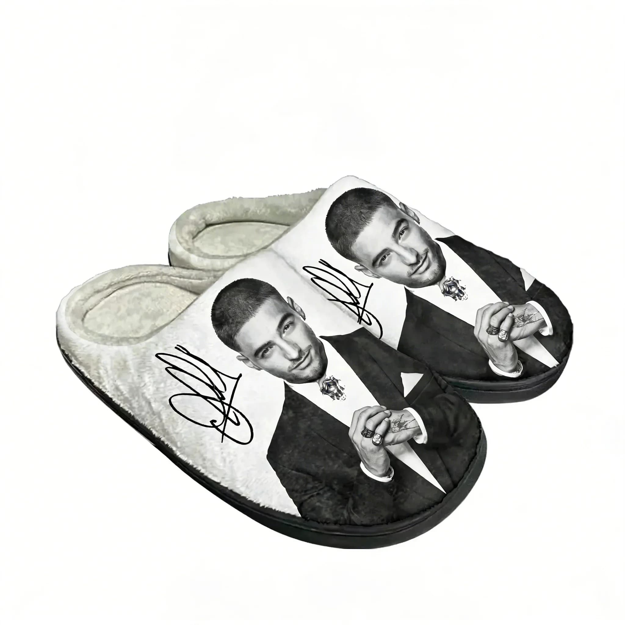 Maluma Cotton Slippers High Quality Mens Womens Youth Boy Girl Plush Bedroom Keep Warm Shoes Customized Thermal Slipper
