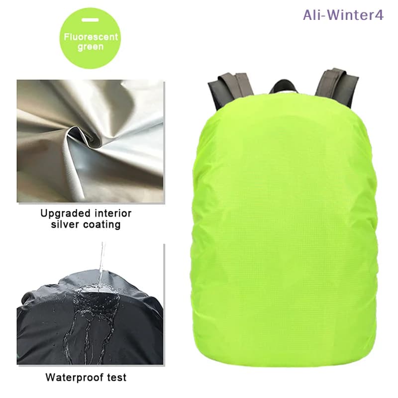 {DODOA} Zaino da Campeggio Outdoor 25/35/60/70L con Copertura Impermeabile Antipioggia, Borsa per Escursionismo e Arrampicata, Protezione Antipolvere e Solare