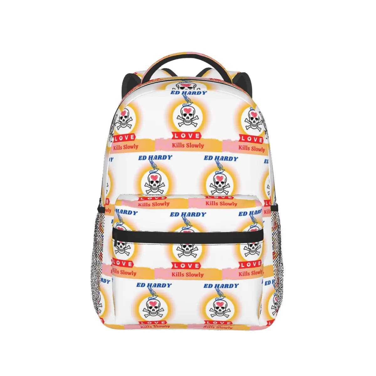 Ed HARDY Backpack Hot Sale Daypack Large Capacity Children BookBag School Bag Shoulder Bags for Men Women