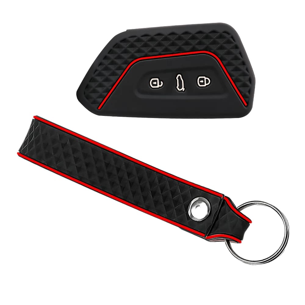 Cover in Silicone per Chiavi Auto, Accessori per VW Golf 8 GTI 2023 ID 4 Seat Leon Cupra Formentor Skoda Octavia A8 Mk8 2020-2022