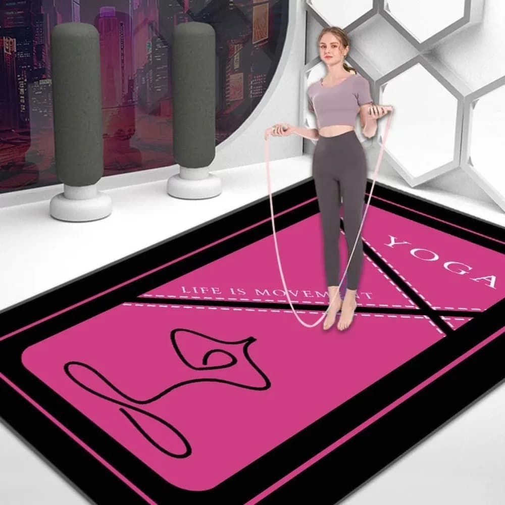 Anti-slip Carpet for Yoga and Squat, Carpet Resistant for Training, Suitable for Home Fitness and Furniture for Sports Passions