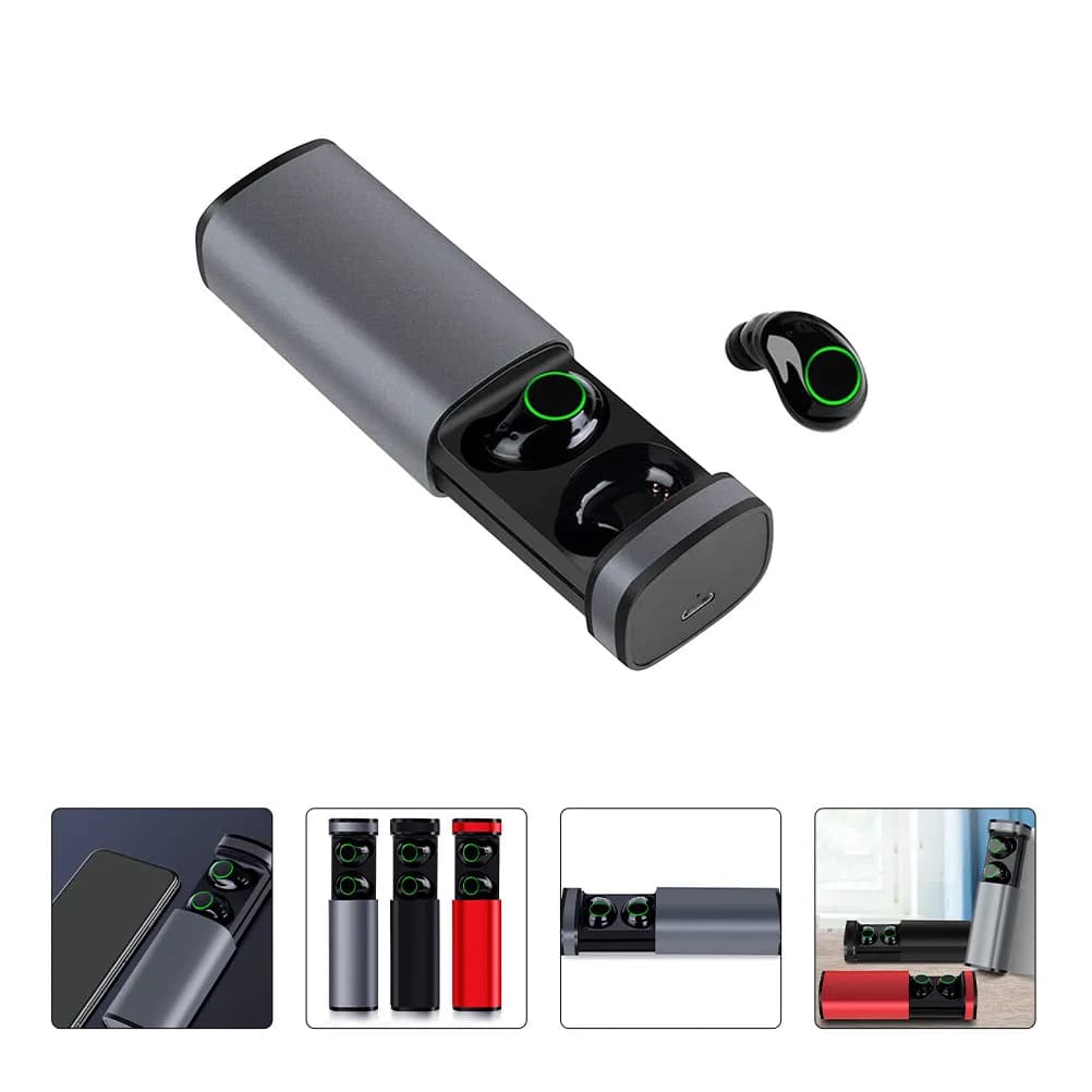 1Set Wireless Earbuds 5.3 Smart Touch Sensitive Ipx5 Sweatproof in-Ear Earphones Sports Running Gym