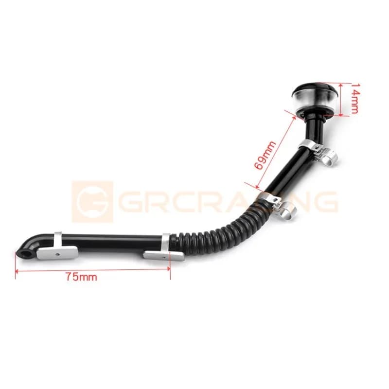 1/10 Classic Snorkel with Sand Cup Body Decoration Upgrade Parts For Trxs TRX-4 Defender RCDream G169C/G