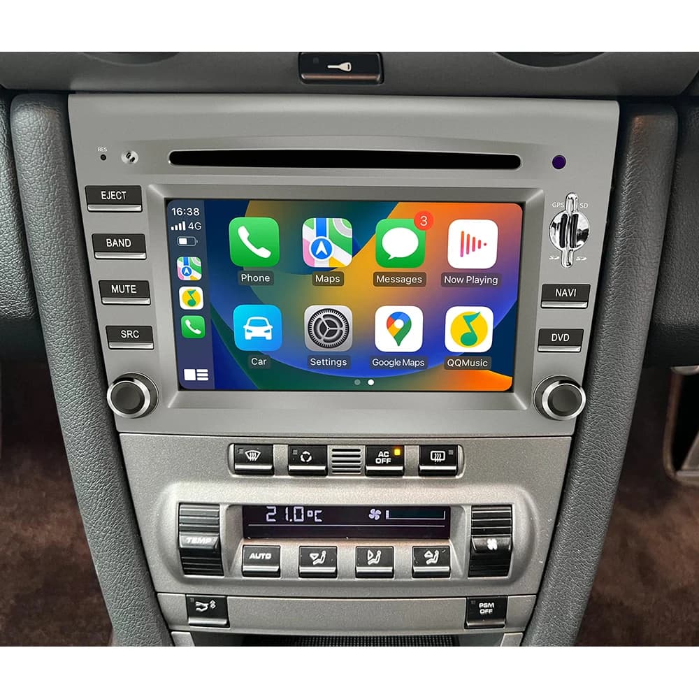 720p Auto Android 13 Autoradio lettore GPS CarPlay navigazione Autoradio per Porsche Cayman 911 987 Boxster 997 2din lettore DVD
