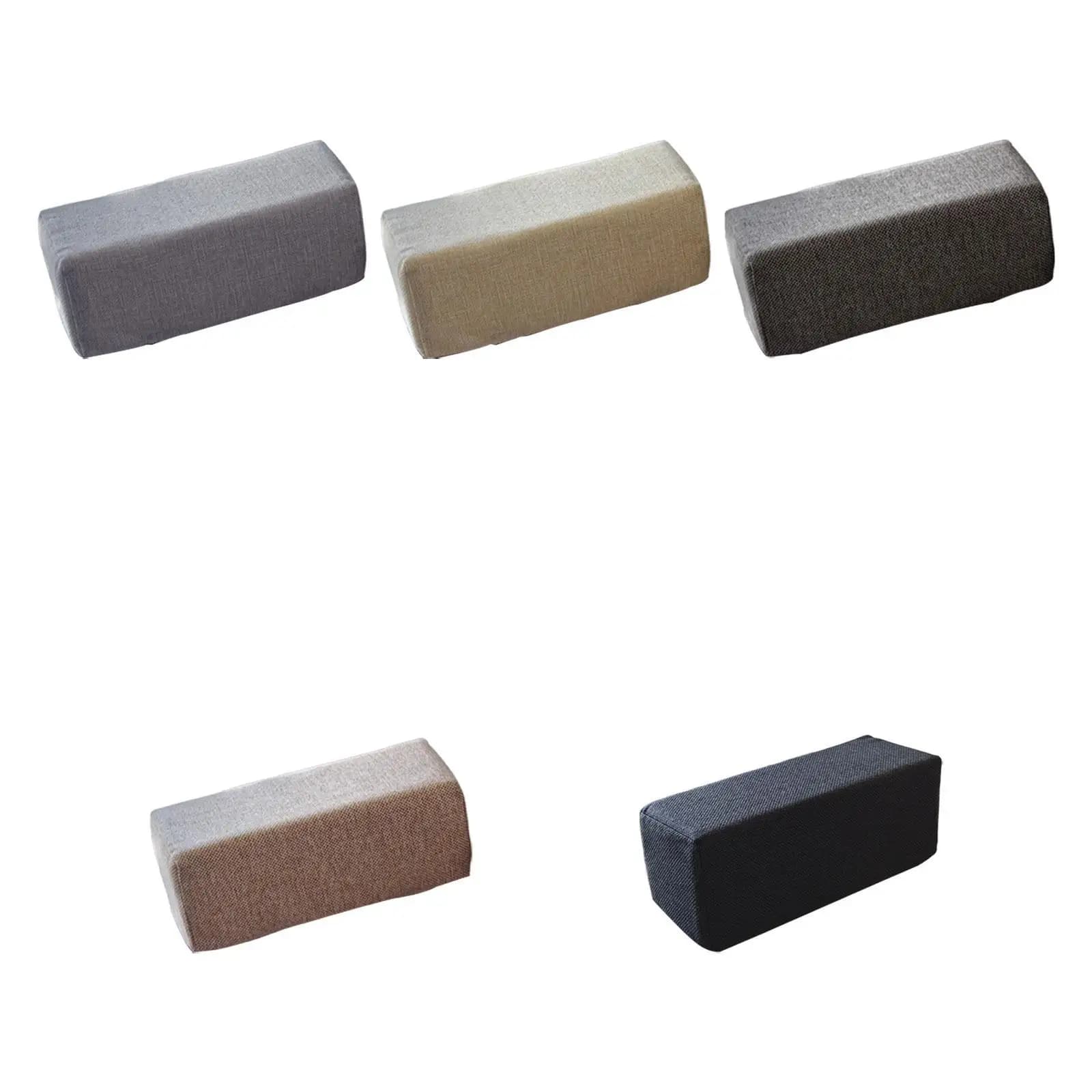 Chair Armrest Cushion Soft Sponge Elbow Support Pillow with Anti Slip Bottom for Dining Room and Work Chair
