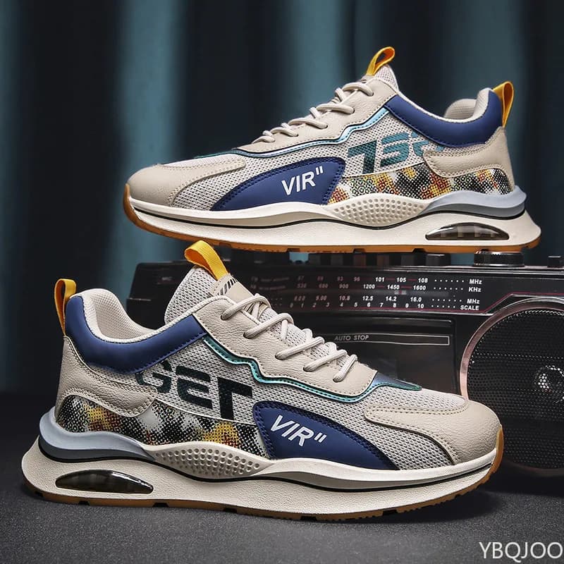 Spring Autumn new men's sports comfortable casual minimalist shoes fashionable versatile height increasing shoes