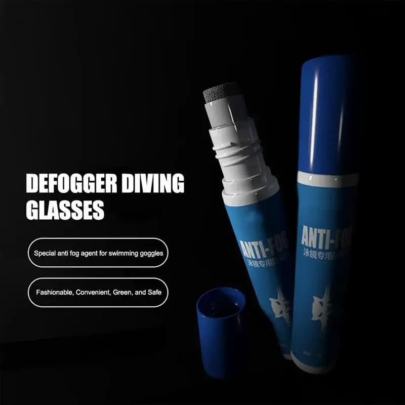 Agente Antiappannante Solido 10ml per Occhialini da Nuoto, Lenti in Vetro, Maschere Subacquee - Soluzione Detergente Spray Antiappannamento che Previene l'Appannamento e la Rimozione della Nebbia