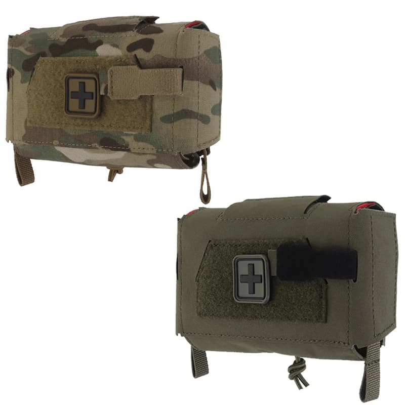 Tactical IFAK Medical Pouch MOLLE Rapid Deployment First-aid Kit Survival Outdoor Hunting Emergency Bag Camping Medical Kit