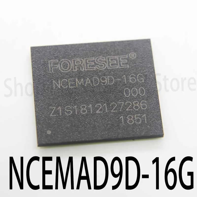 1 pezzo Originale genuino NCEMAD9D-16G SMD BGA-153 chip di memoria flash IC