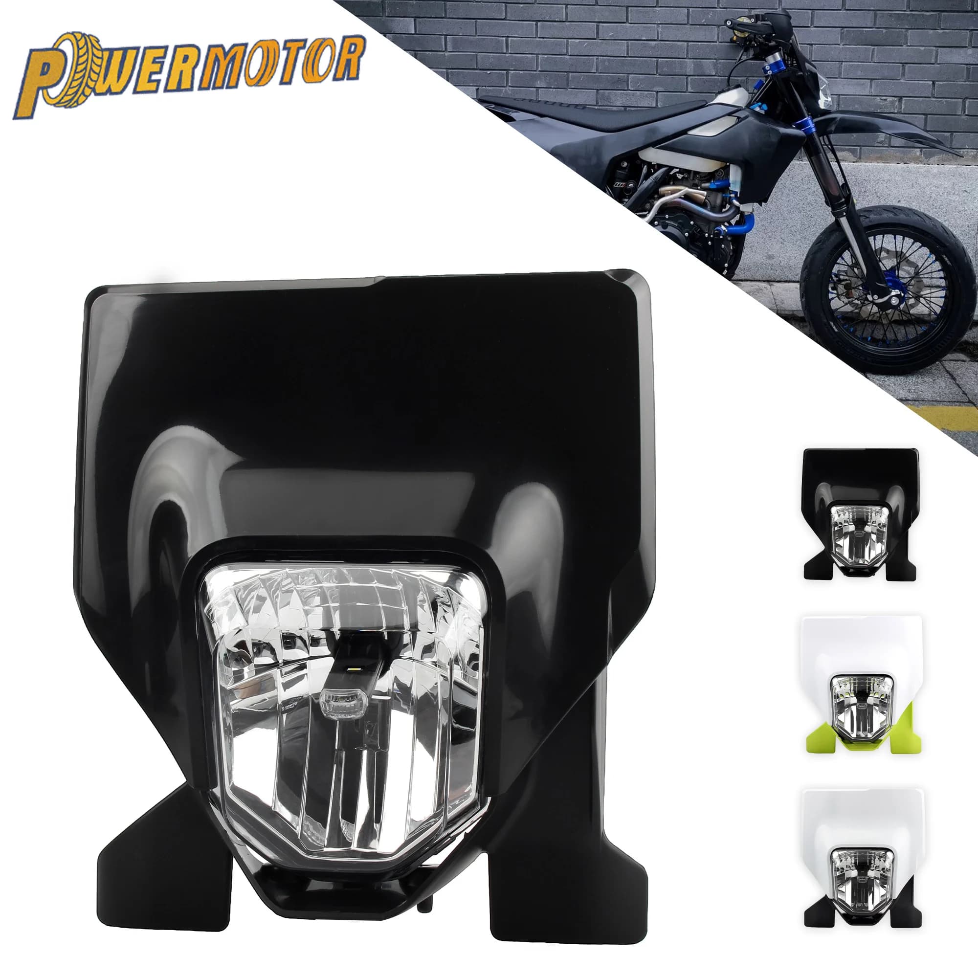 Per Husqvarna 2024 Moto HA CONDOTTO il Faro Della Luce Wick FC FE TC TE 125 300 300i 250 450 700 Motocross Faro Parti Enduro