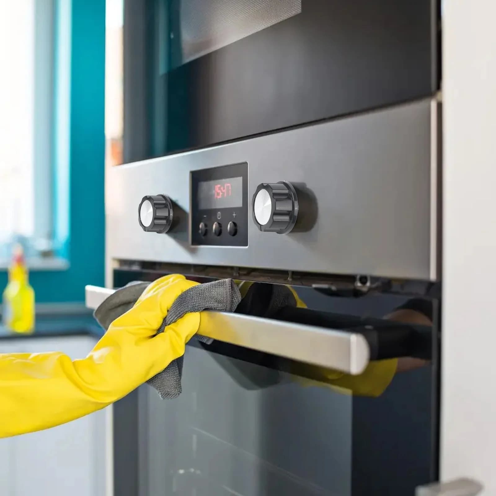 Migliora la tua cucina con 2 pomelli di controllo per friggitrici ad aria e forni: accessorio elegante e funzionale per elettrodomestici
