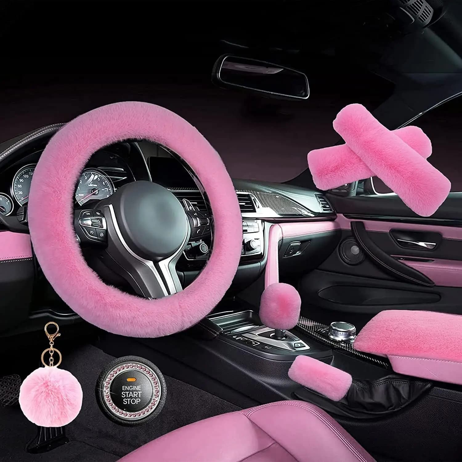 Coprivolante per auto per Peugeot 301 307 Sw 508 308 206 4007 2008 5008 2010 3008 2014 2015 2016 2017 2018 2019 Accessori