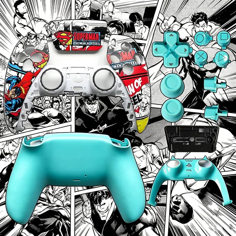 Guscio di Ricambio per Controller PS5, Cover Protettiva per Touchpad, Accessorio per Riparazione Fai-da-Te del Controller PS5