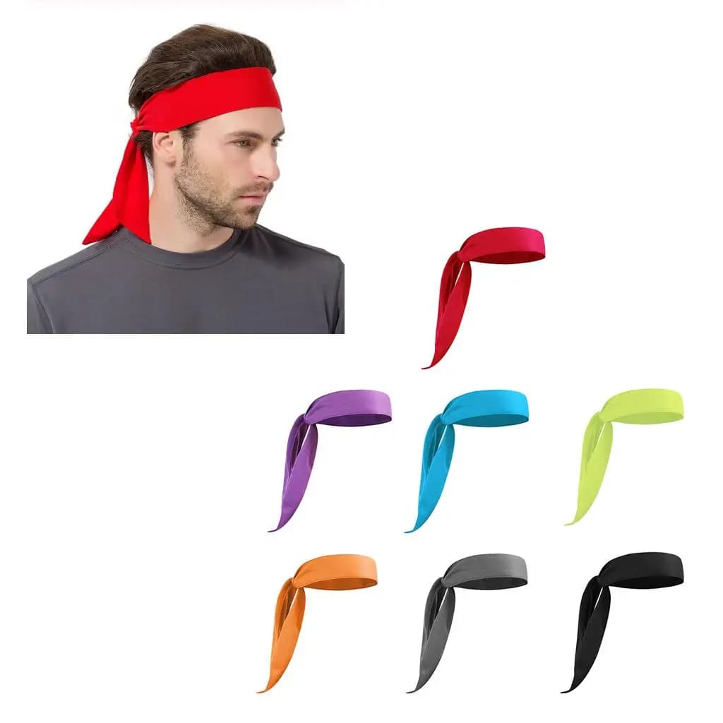 Running Yoga Band for sweat absorption Elastic sports hair band for hair for men Woman Exercise Fitness