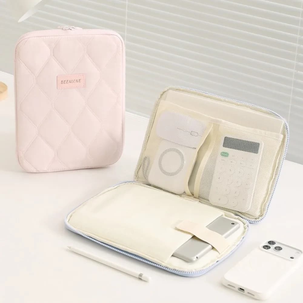 Custodia per laptop da 11 pollici alla moda Custodia da trasporto per tablet antiurto e antispruzzo Custodia da viaggio leggera portatile per tablet