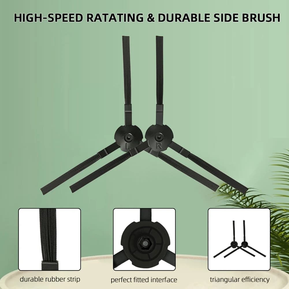 BHBL Replacement Roller Brush Side Brushes HEPA Filters Compatible for A4 A4S A40 Robot Vacuum Cleaner Accessories