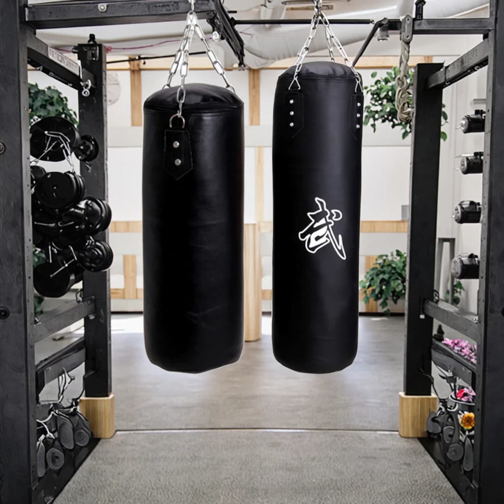 Sacco da boxe pesante vuoto regolabile per fitness e kickboxing, con guanti e accessori - Promozione vendite