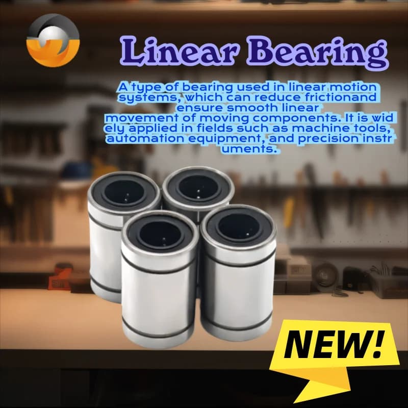 LM3UU LM5UU LM6UU LM8UU LM10UUUU LM10LUU Linear Ball Bearings 3mm 4mm 6mm 8mm 10mm 12mm 16mm 20mm 3D Printer Parts Bearing