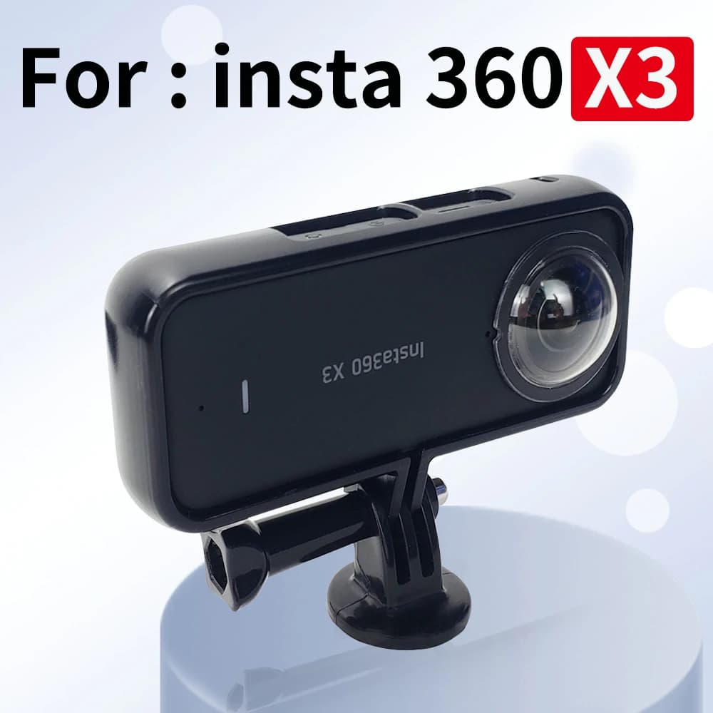 For Insta360 One X3 Protective Frame Action Camera Plastic Frame For Silicone Cover Insta360 X3