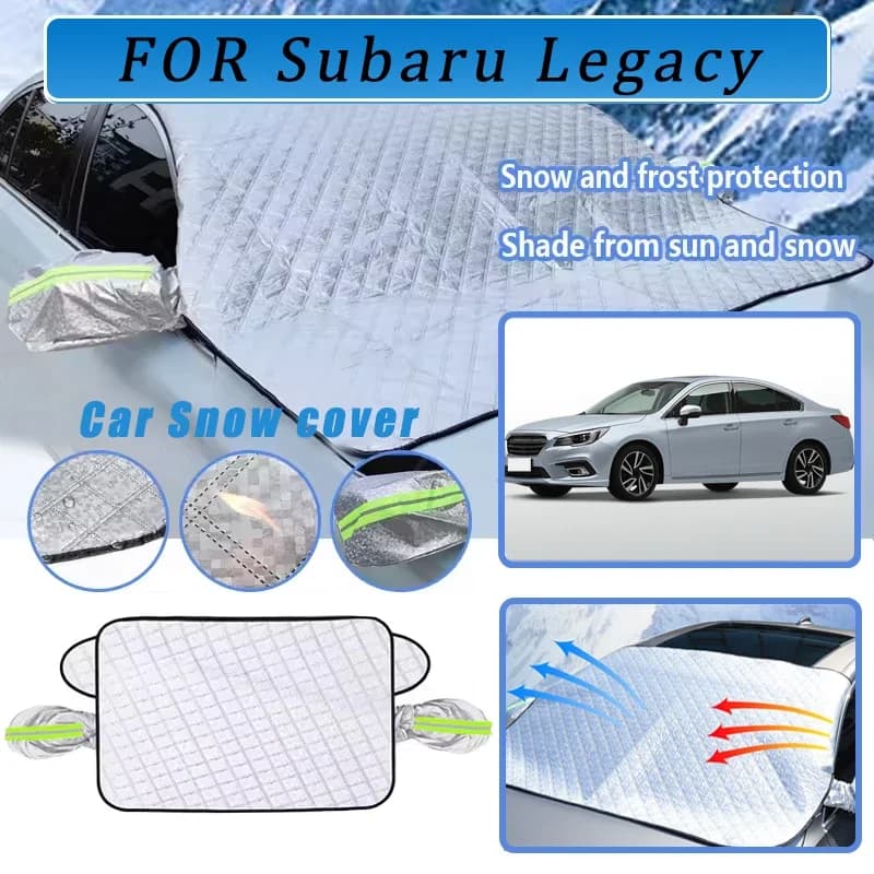 Copertura per parabrezza parasole per auto addensata ora con 5/9 magneti Protezione UV Anti snowboard Luce solare per Subaru Legacy