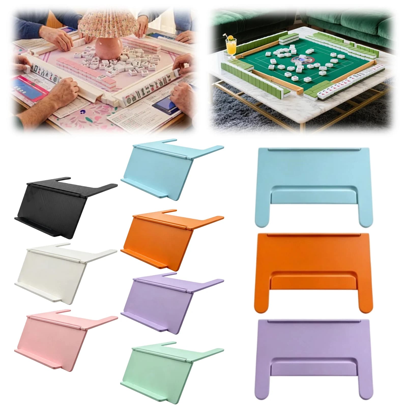 Mahjong All-in-One Tile Rack, Foldable Mahjong Rack Combo, Modern American Mahjong Tile Racks, 1PCS American Mahjong Accessories