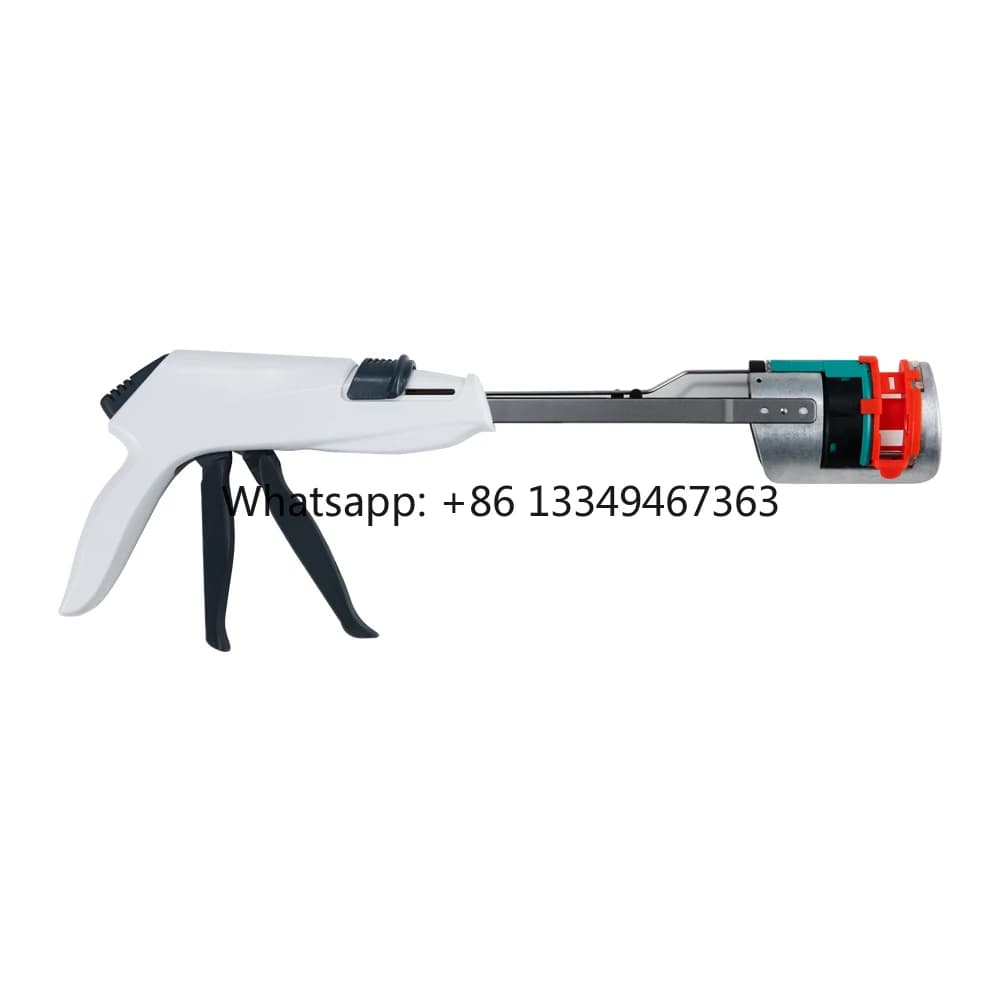 Set di Graffette Chirurgiche Monouso con Cartucce di Ricarica per Sutura Gastrica, 45mm, con Taglierina Curva