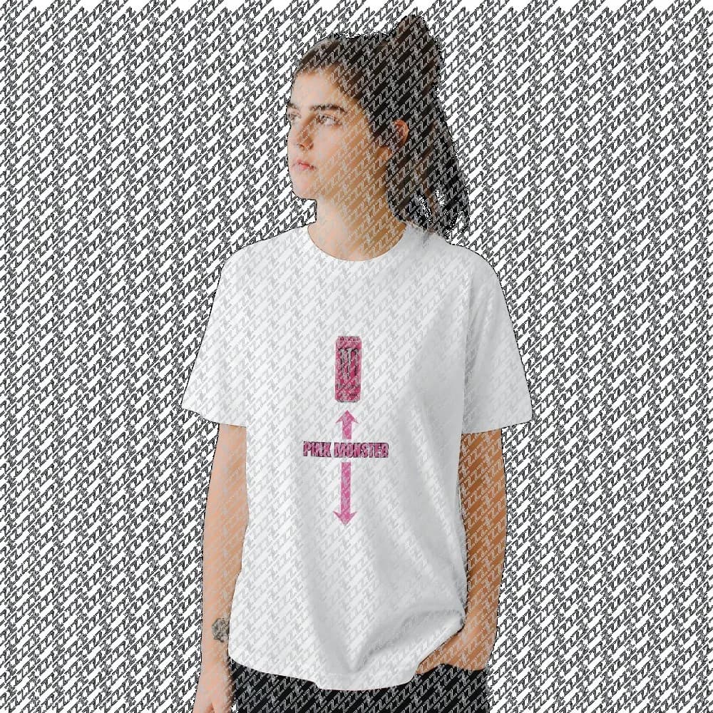 Street Trend, Cotton Trendy Short Sleeves, about Pink Monsters, Top-notch Sportswear, Suitable for Your Men's Clothing