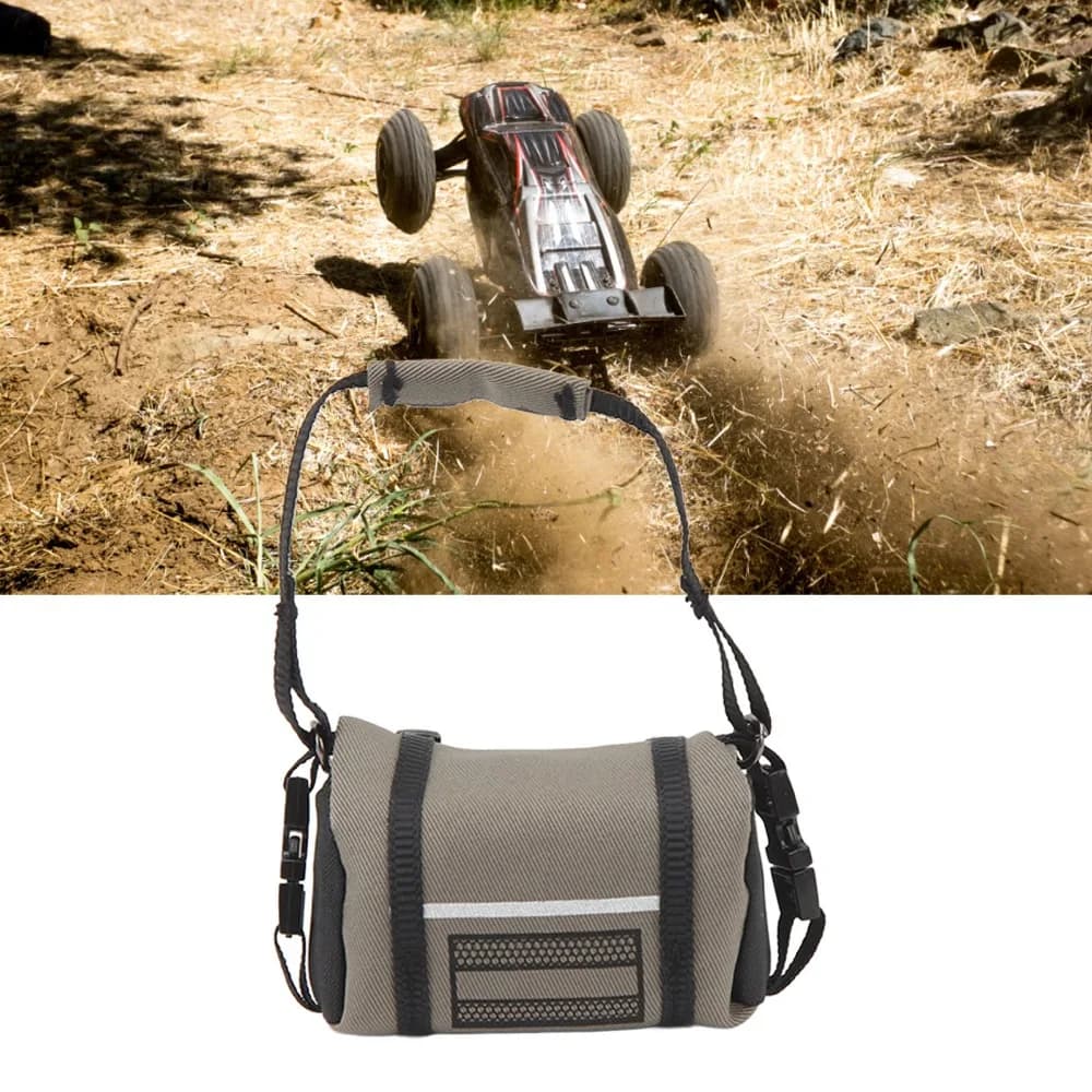 1/18 Scale RC Car Luggage Bag Compact Nylon Simulation Luggage Bag for Traxxas TRX4M/SCX24 1/18 1/24 RC Crawler Car
