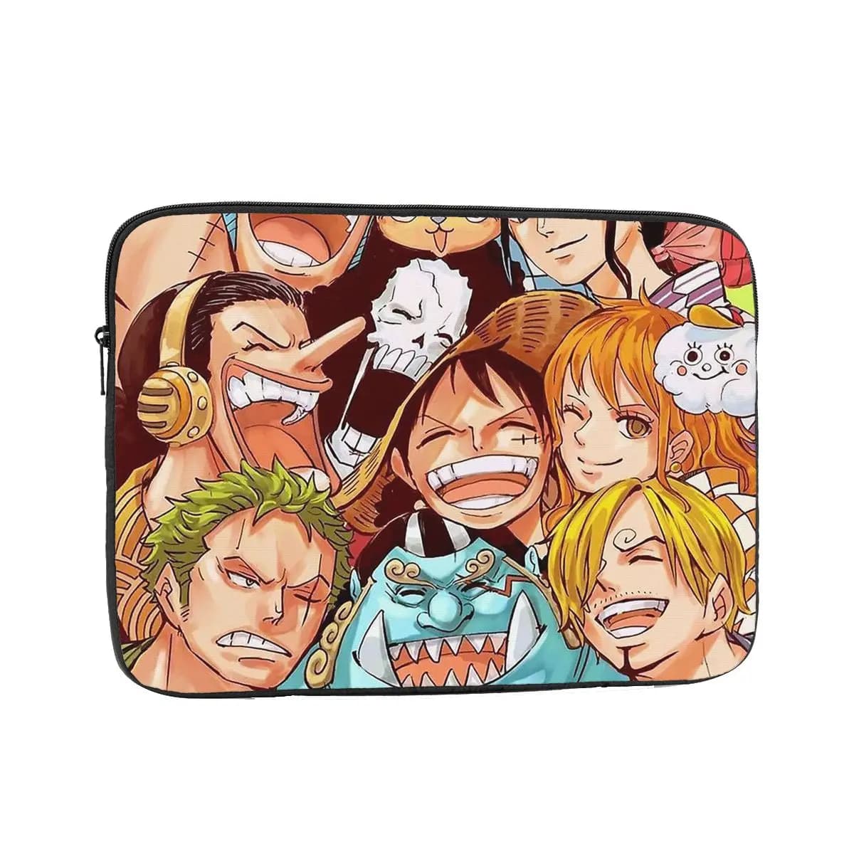 Rufy Anime Cappello di Paglia Pirati 12 "13" 15 "17" Laptop Liner Manica Notebook Custodia Cover Bag Rufy Zoro Custodia Antiurto