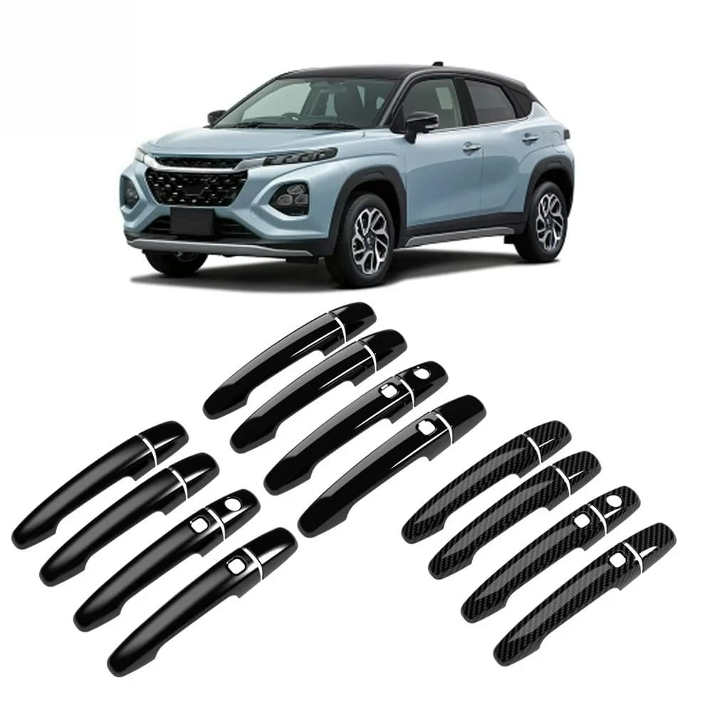 For Suzuki Fronx WDB3S 2023~2026 2024 2025 Car Exterior Door Handle Cover Door Bowl Protect Stickers Decorative Accessories