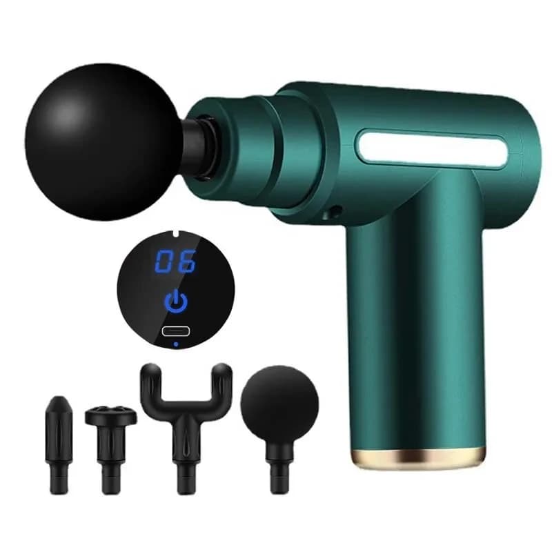 Massage Strap Gun for Muscle Relaxation Gun for Electric Vibration Massage Diaphragm Gun for Professional Grade Neck