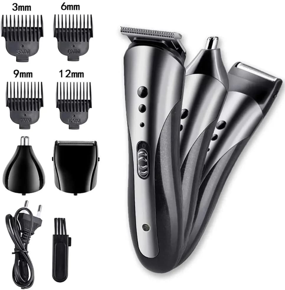 KEMEI KM-1407 Rechargeable electric haircut for nose Multifunctional haircut for man Professional electric shaver