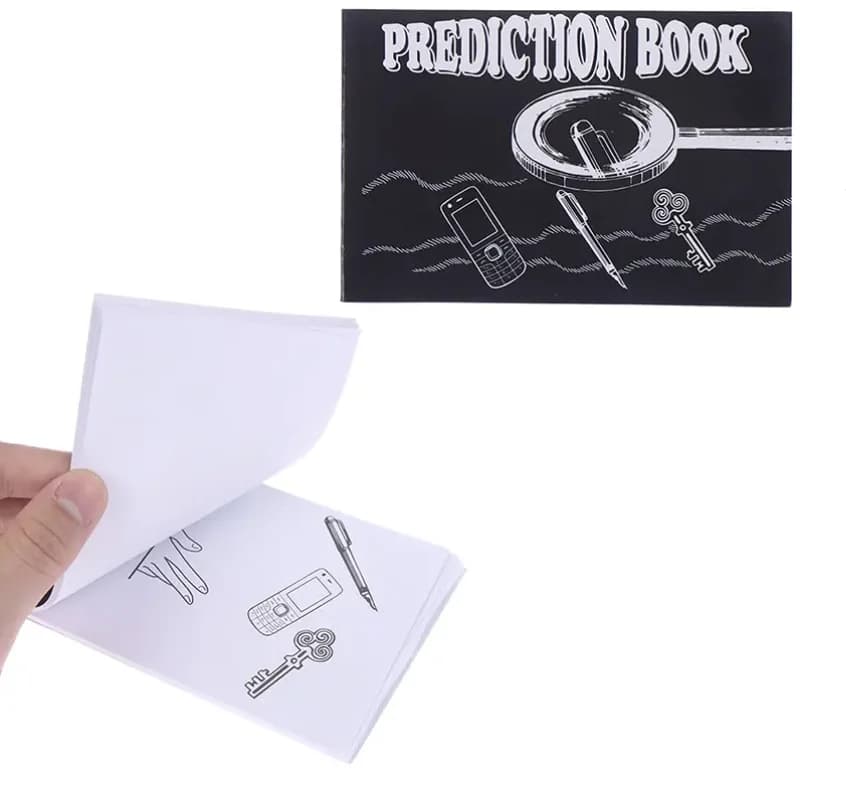 Libro di previsione Tecniche magiche Oggetti di scena magici Trucco Stage Mente Profezia Accessori manuali Principianti per bambini Principianti