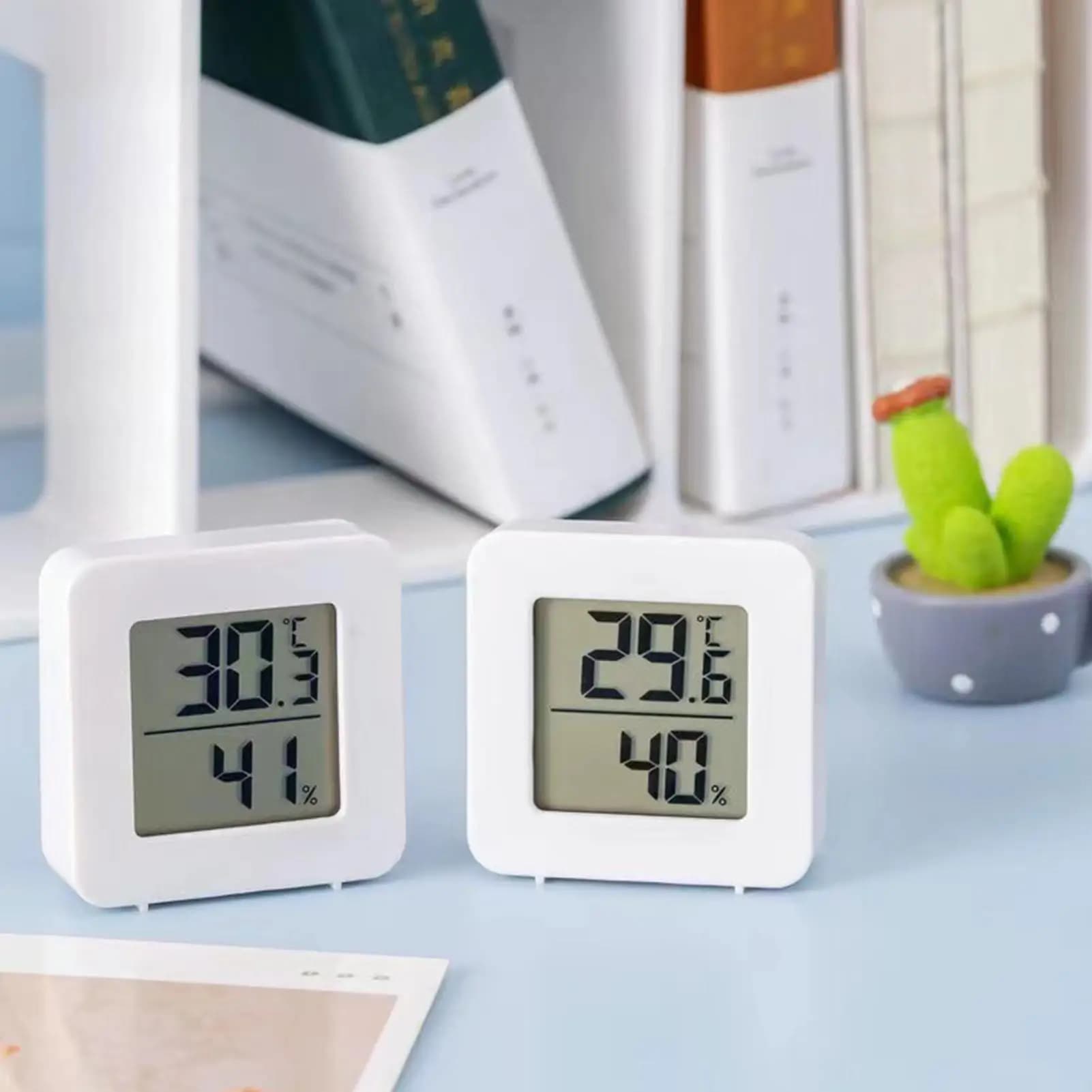 1pc Termometro digitale Igrometro Mini temperatura interna LCD Monitor elettronico Igrometro Camera esterna Baby