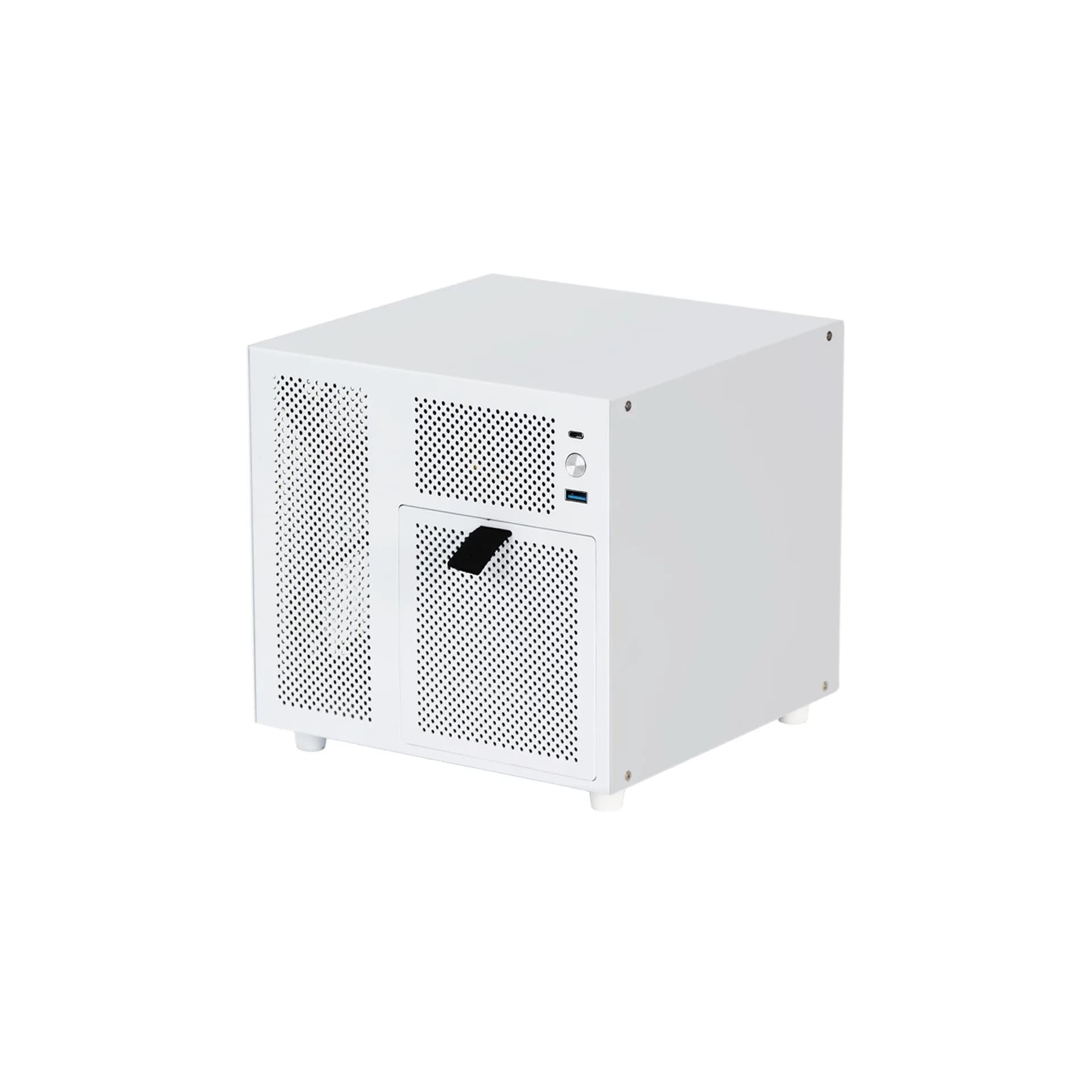 4-Disk NAS chassis ITX main board with SATA backplane SFX power supply, household nas storage small chassis