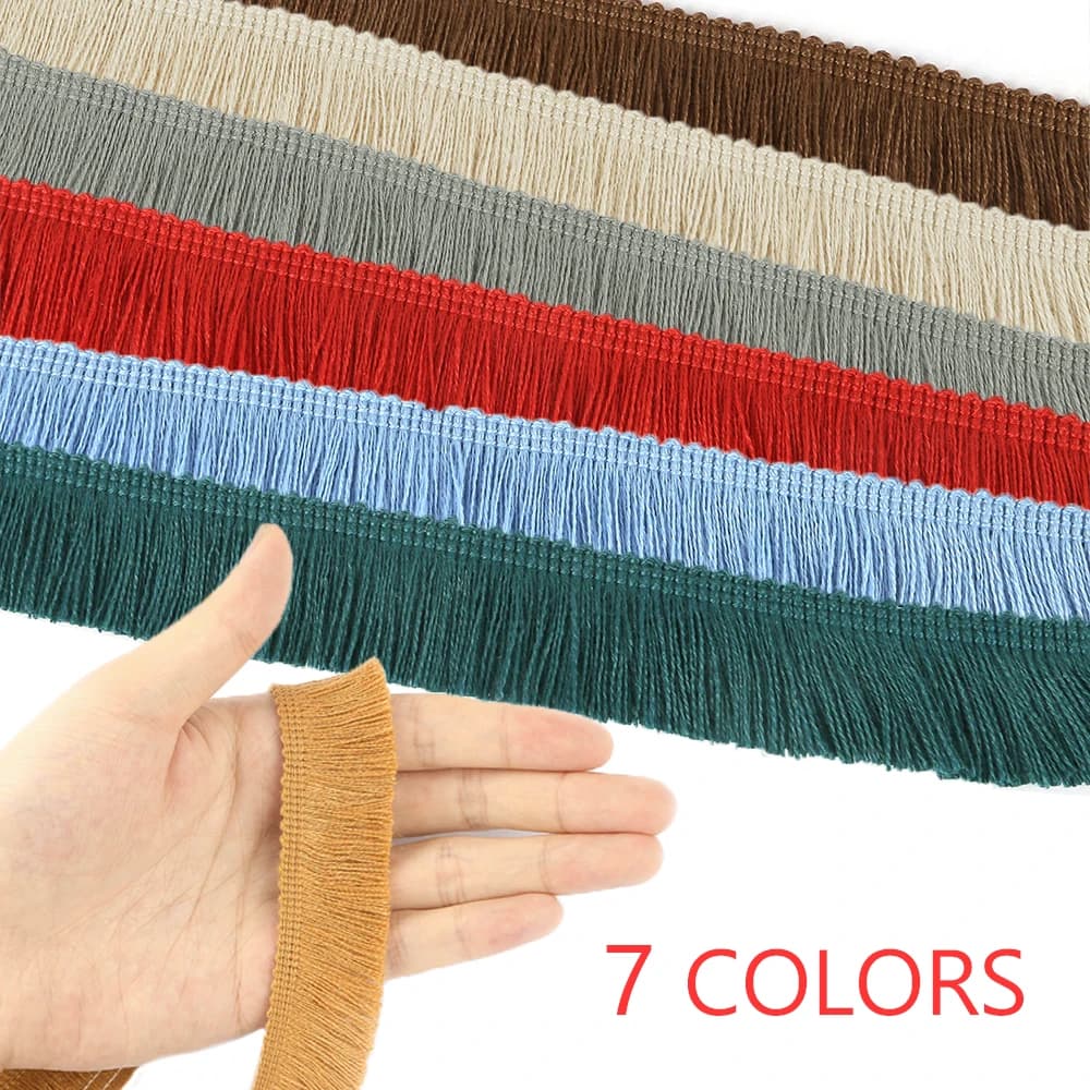 25mm 6M African Lace Fabric Polyester Silk Tent Lace Nappa Pillow Cover Lace Accessories