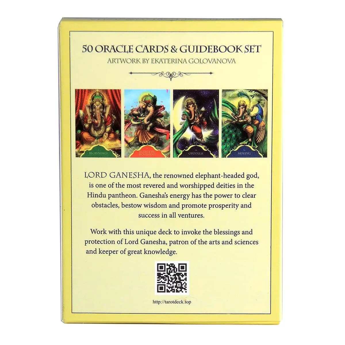 Whispers of Lord Ganesha Oracle Cards Fortune Telling Tarot Cards Divination Cards