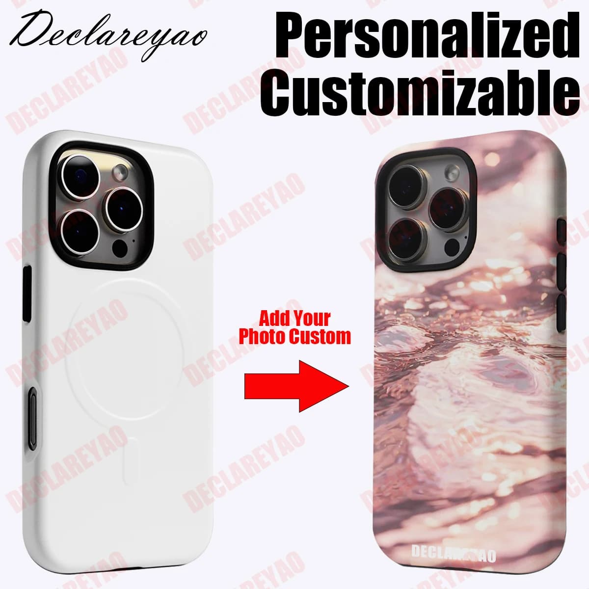 Personalized Customizable DIY Photos Coque For iPhone 17 Pro Air 12 11 Xs Max X XR 2020 SE 2022 16 15 Plus 14 13 Cases Covers