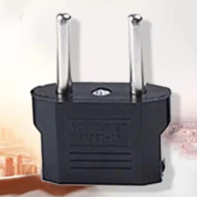 Adattatore di conversione da 5 pezzi da 110 V a 220 V Convertitore adattatore da viaggio per spine UE/USA per uso domestico in viaggio all'aperto