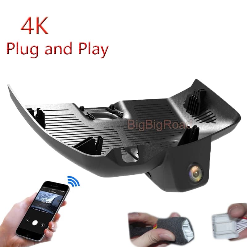 4K Plug And Play Per Mercedes Benz Classe C C260 C260L Versione Alta 2022 2023 2024 Auto Wifi DVR Videoregistratore Dash Camera