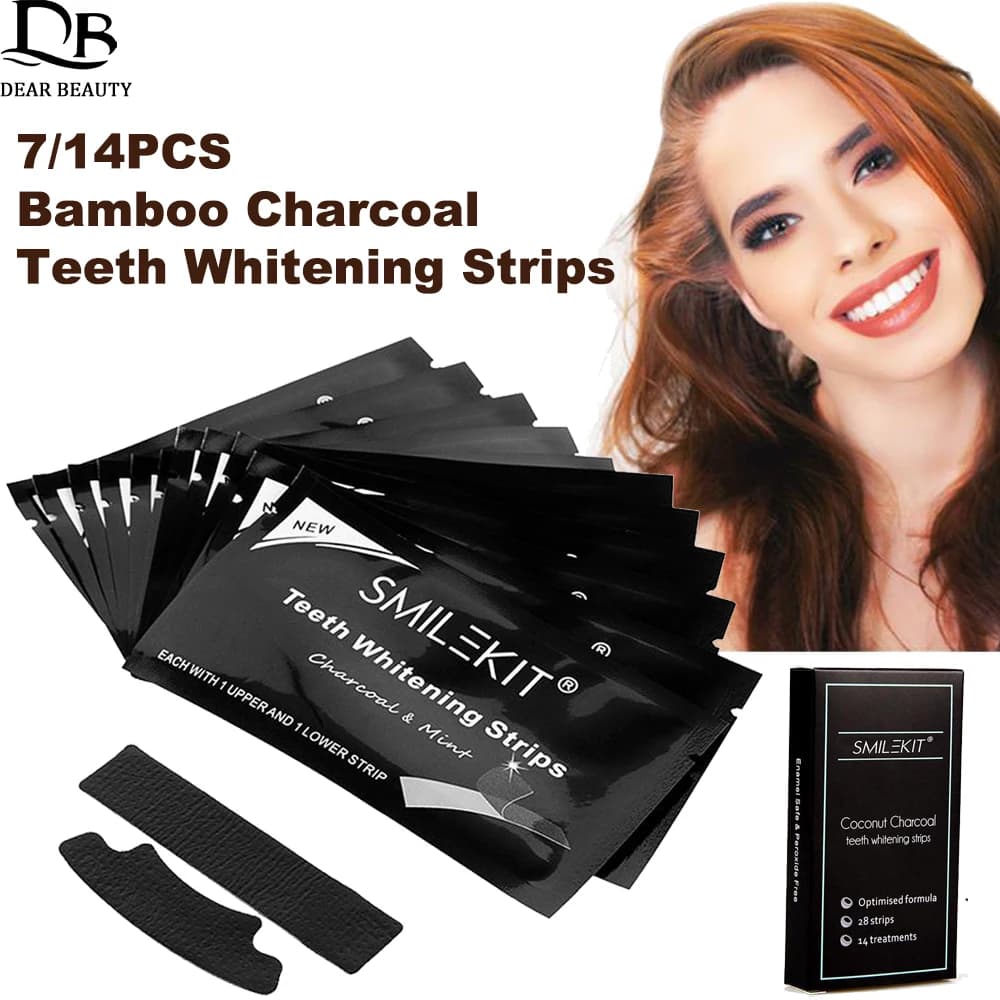 Whitening strips for bamboo charcoal teeth removal of cleansing plate stains for mint teeth whitening strip dental care
