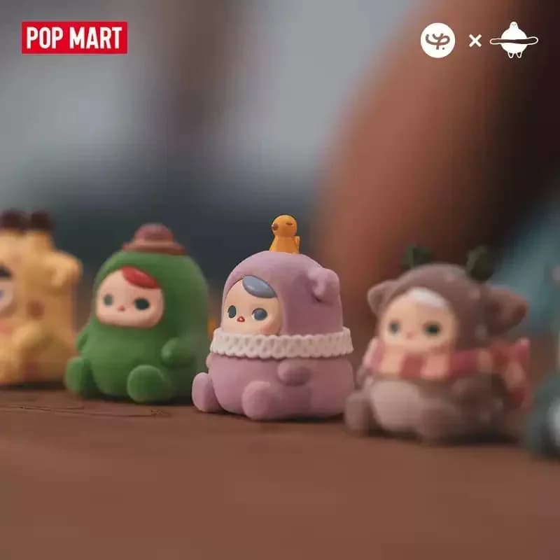 POPMART PUCKY ANIMAL BEANIES Serie Mystery Box Guess Bag Giocattoli Doll Cute Anime Figure Desktop Ornament Collection Blind Box Toy