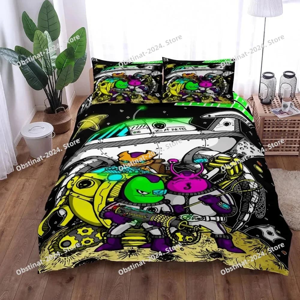 Set copripiumino viola Midoriya Hero Academia, set biancheria da letto per letto singolo, matrimoniale, king size, queen size, twin size