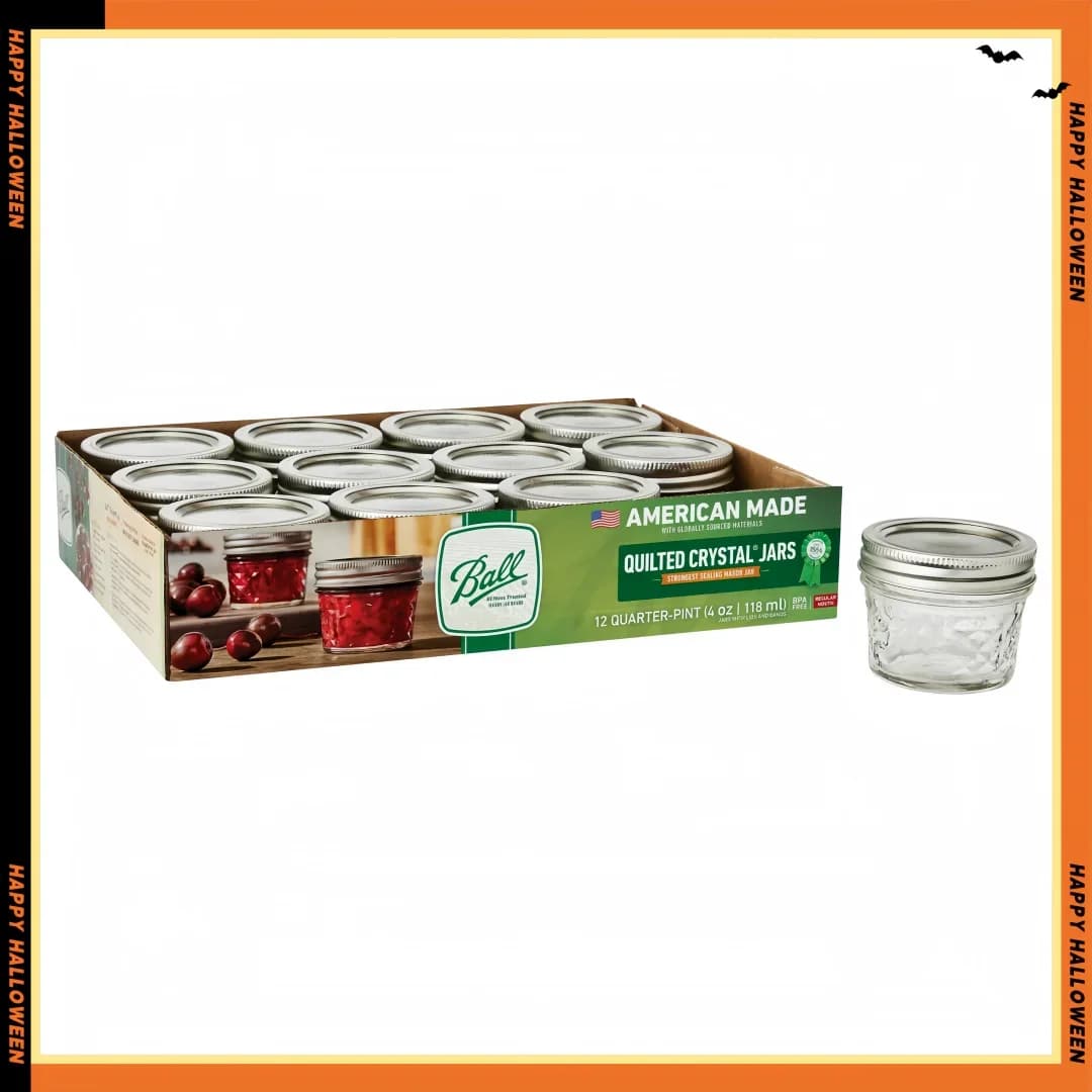 Set di mini barattoli di vetro da 12 pezzi, barattoli decorativi per confiture, conservare le spezie, bomboniere e progetti artigianali