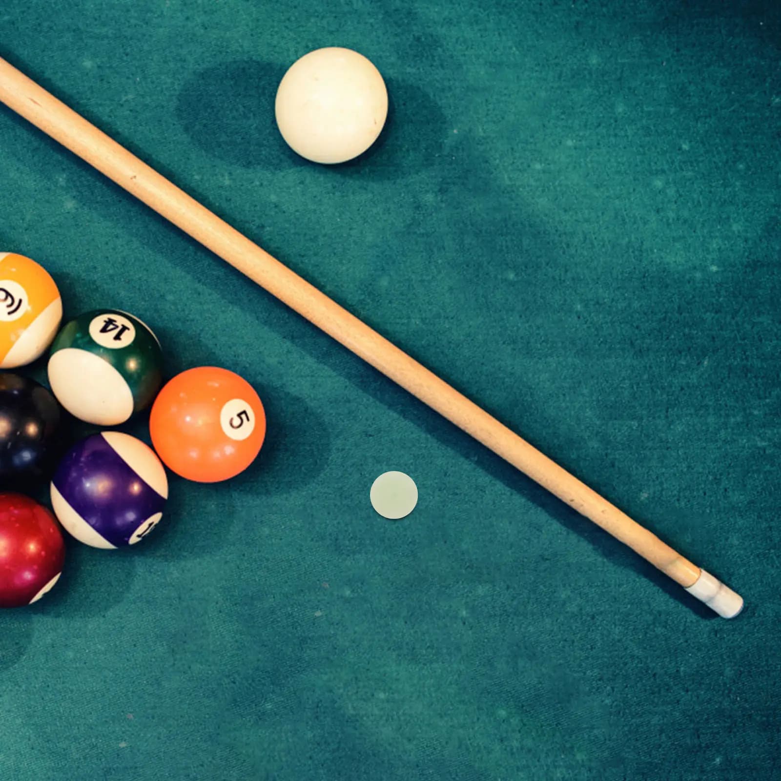 Punta in Fibra di Vetro per Stecca da Biliardo 14mm, Texture Dura per Sostituzione Stecche da Pool e Snooker