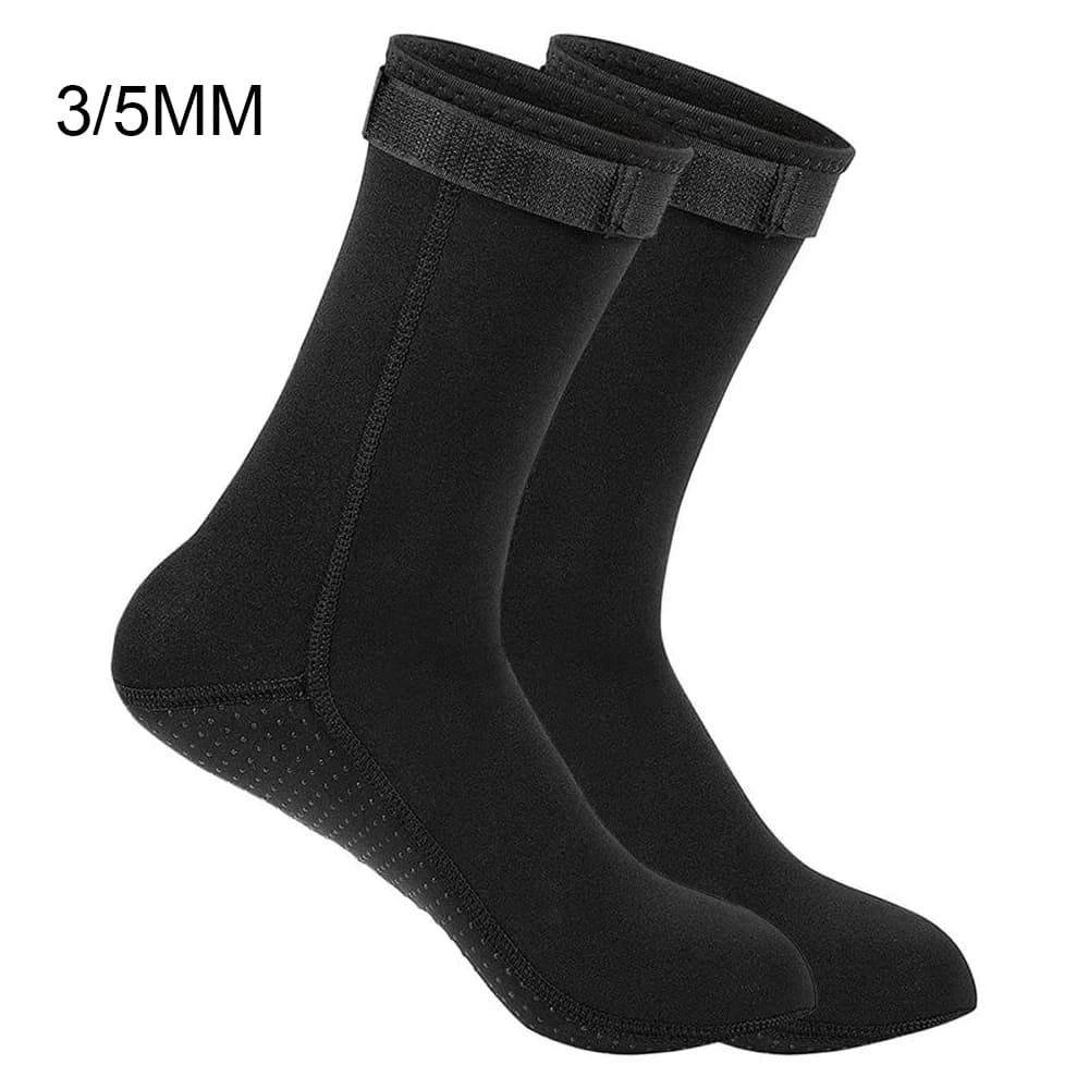 Neoprene socks 3mm 5mm Footwear Hot Surf Pins Socks Elasticity Beach Boots Non-slip Socks for Snorkeling Diving