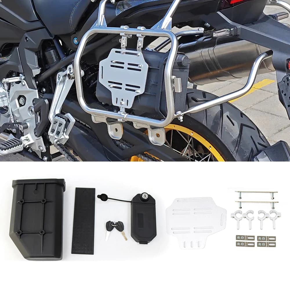 Per VOGE Valico DS900X DSX 900 DSX DS 900X DS 900X2024 Staffa Moto Cassetta degli attrezzi decorativa in alluminio Cassetta degli attrezzi Accessori