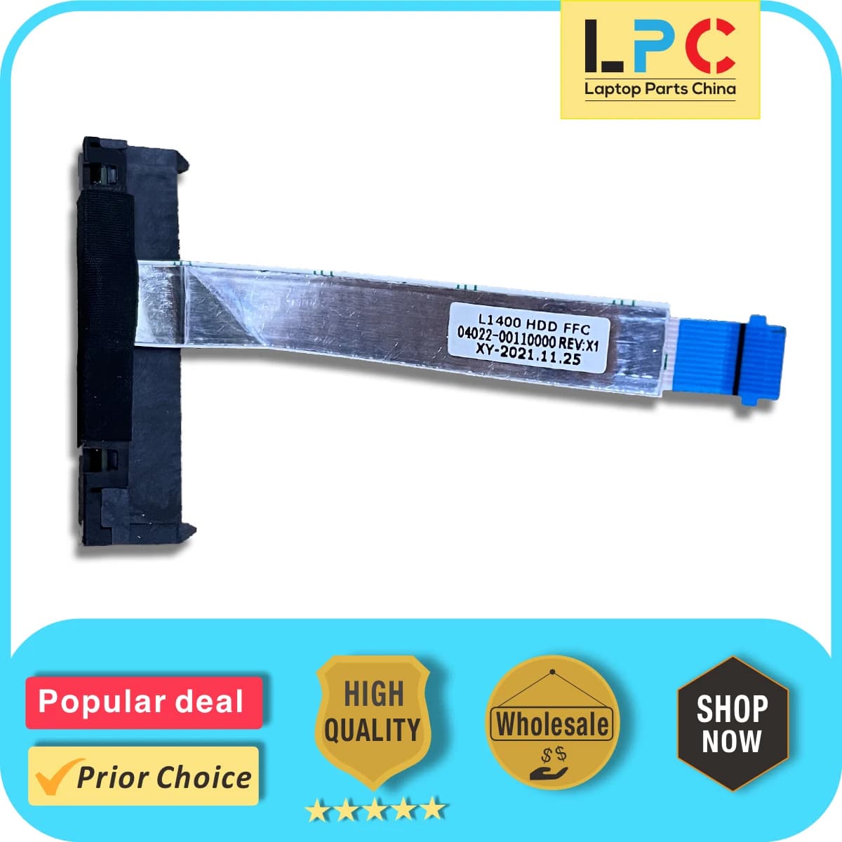 Per ASUS ExpertBook 1500C B1400C B1500C L1400 connettore HDD per disco rigido cavo flessibile 04022-00110000